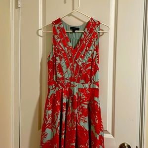 Banan Republic orange/red dress